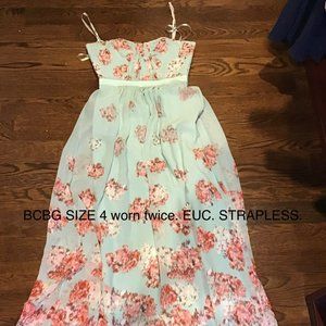 BCBG Max Azria Long Dress Sz 4